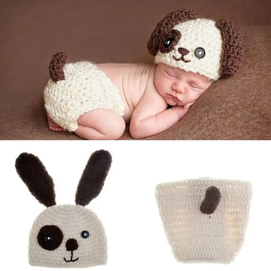 Mickey-Anzug für Neugeborene – Mädchen und Jungen – gehäkeltes und gestricktes Kostüm – Requisiten für Fotoshootings – Outfits – Babykleidung – Kleidung für Kleinkinder