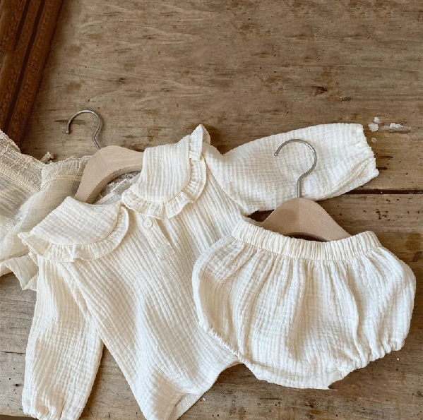 Baby-Kleidungssets für 0–3 Jahre aus Bio-Baumwolle, marineblaues Design, Baby-Jungenkleidung: Hemden + Bloomers, 2-teiliges Kinderoutfit, Baby-Kostüm